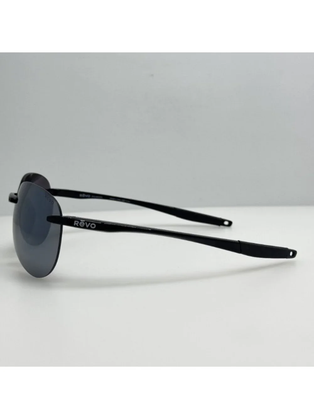 Revo Sunglasses Descend A RE 1169 01 Black Polarized Italy 62-13-139